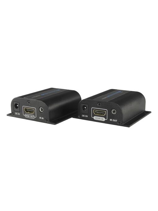 HDMI Active Extender 4K - Emitter and receiver - Range 120 m over UTP Cat 6 - IR transmission - Allows point -to -point connection up to 253 receptors