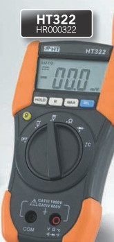HT322 - HR000322 - Digital multimeter with temperature measurement Cat IV HT Italia