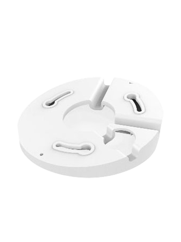 Inclined ceiling support - for Dome chambers - fit for inner use - white color - plastic
