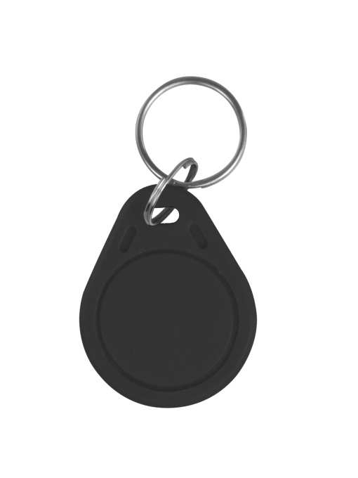 Key holder numbered proximity tag - ID by radio frequency - MF Passive | Black color - high frequency 13.56 MHz - light and portable - maximum security