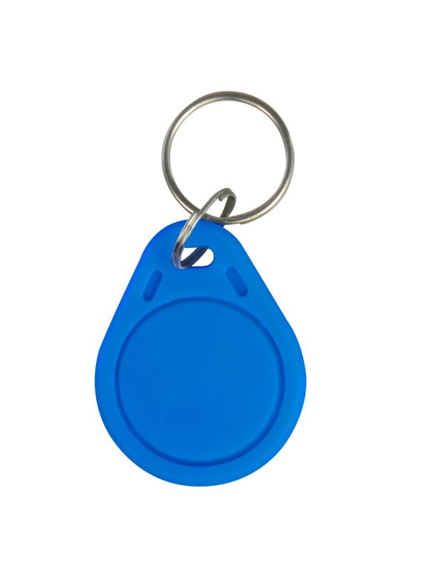 Key holder tag of rewritable proximity - ID by radio frequency - Passive MS: blue color - low frequency 125 kHz - light and portable - maximum safety