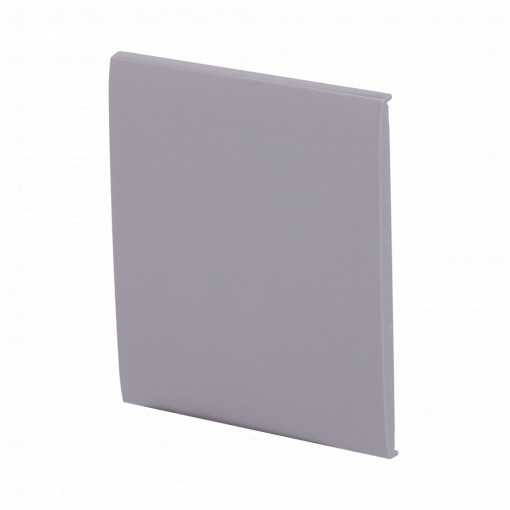 Panel táctil para interruptor de luz simple - Compatible con AJ-LIGHTCORE-1G - Compatible con AJ-LIGHTCORE-2W - Retroiluminación LED - Panel táctil central sin contacto - Color gris