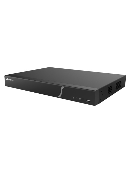 Safire Smart - NVR recorder for Gama B2 Cameras. - 32CH Video / Compression H.265s / 2HDD - Resolution Up to 12MPX / Band Width 192MBPS - 2 HDMI and VGA / Dewarping Fisheye - Facial Recognition, Metadados de Video