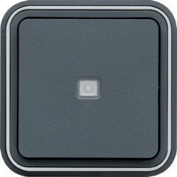 WNE023 - cubyko e - Bot.simples aviso/sinalz, cnz HAGER EAN:3250617172233