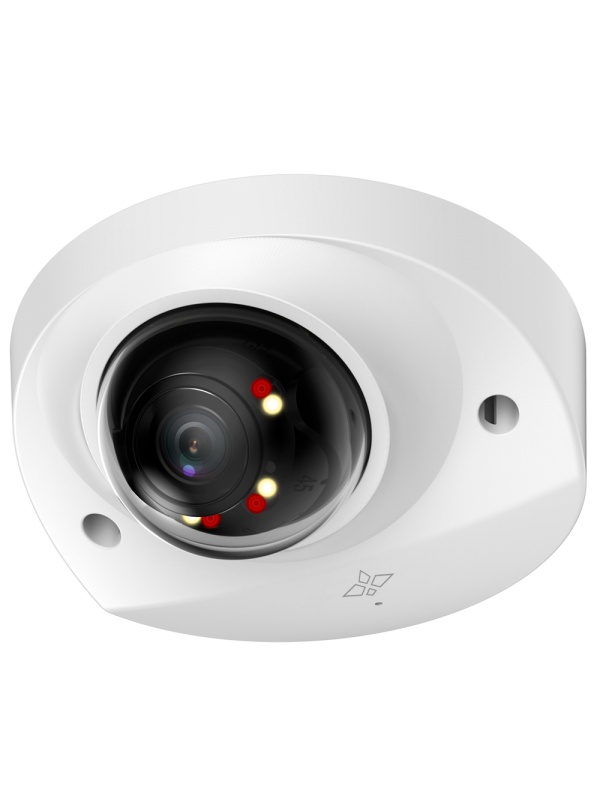 X -Security Caramal IP Mini Dome - 4 Megapíxel (2688x1520) - Fijo 2.8mm - WDR 120db | Dual Light (IR 60m Y BLANCA 60M LIGHT) - WIZSENSE, CONSIDE HUMAN Y VEHICULIC - MICROSD 256GB / IP67 & AM; IK10