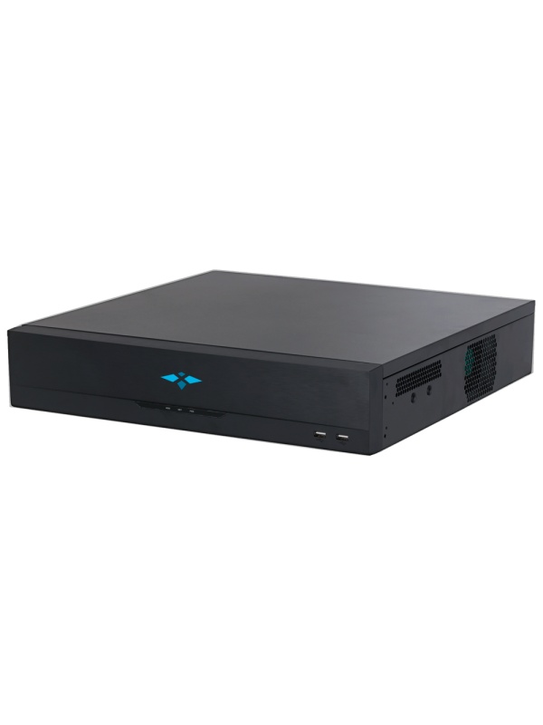 X -SECURITY NVR - MAXIMUM RESOLUTION 16 MEGAPIXEL - 32 CH - COMPRESSION H.265 / H.264 | 8 HDD - Salida HDMI 4K | SALIDAS OF ALARMA - SMD, WizSense y Quickpick