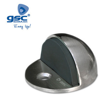 003802745 - 8433373027459 Batente de porta Ø45x25mm níquel acetinado hemisférico