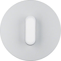 1001207400 - R.classic - tecla rot., Alumínio/branco HAGER EAN:4011334506980