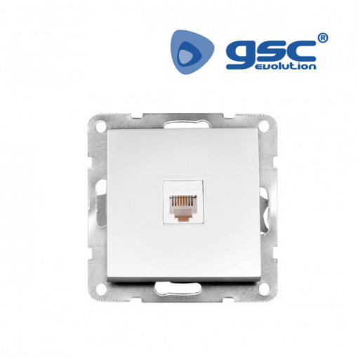 103500012 - 8433373000612Base de telefone embutida Iota White
