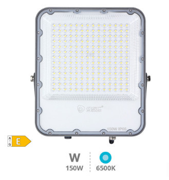202600075 - 8433373057883Projetor LED de alumínio 150W 6500K IP65 Cinza
