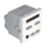 45392 SAL - CENTRAL MODULAR 1 CANAL ST C/FM-2 MÓD ALUMINA EFAPEL 5603011594930