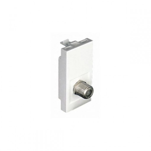 45979 SBR - MÓDULO C/CONETOR COAXIAL TIPO F - 1 MÓD BR EFAPEL 5603011047993