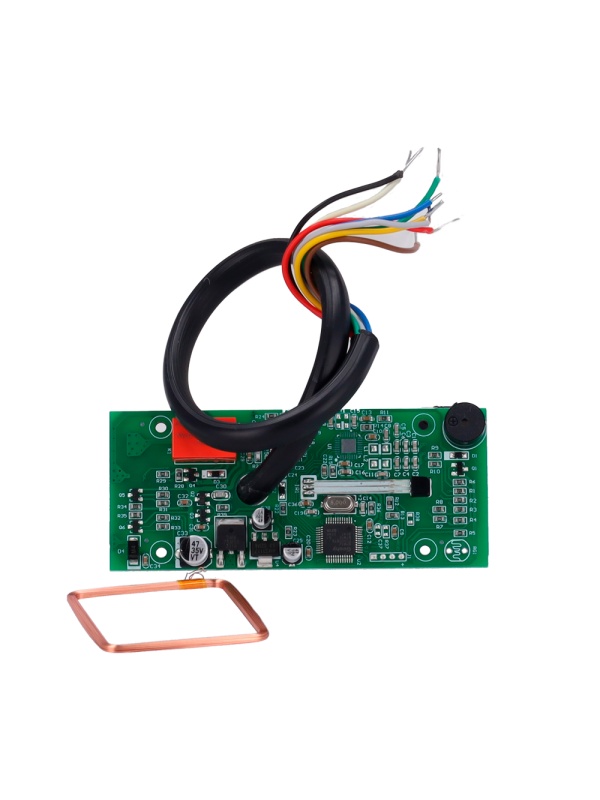 Autonomous Access Control - Card Access in - Relay Exit and Pulse Button - WieGand 26 - Time Control - Apt for Use in Interiors | Cashless