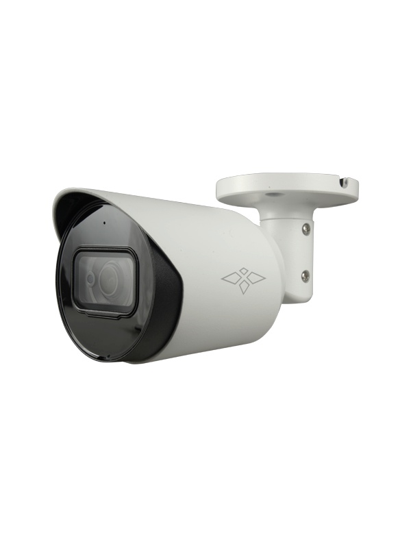 Câmara bullet HDTVI, HDCVI, AHD e analógica X-Security - 1/2.7" CMOS 8 Megapixel - Lente 2.8 mm - WDR (120dB) - IR 30 m | Microfone incorporado - Impermeável IP67