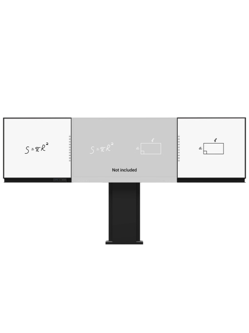 Compatible with IB -TE -YL -75E2 - Left -side white frame - Right -sided whiteboard for marker - Text scanning handle in Windows - Adjustable Support Wall Paragraph