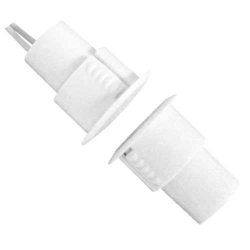 Contato magnético Alta potência - Apto para instalação em metal - Tecnologia de Detecção de Reed - Sistema de conexão por 2 fio - Resistência a choques mecânicos e elétricos