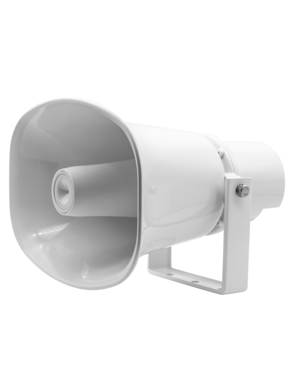 Corne active - Alimentation étrangère - 16v / 2,5a Aliments - Support inclus - Sensibilité 105 dB - SPL Max. 117 dB