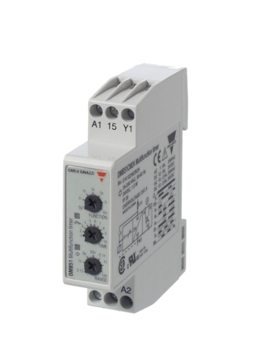 Dmb51cm24 - Remember timer 0.1s -100h SPDT 2Contacts