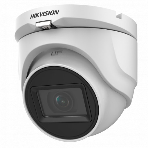 Hikvision - Cámara Domo 4en1 Gama Value - Resolución 5 Megapíxel (2560x1944) - Lente 2.4 mm - EXIR IR alcance 30 m - Impermeable IP67