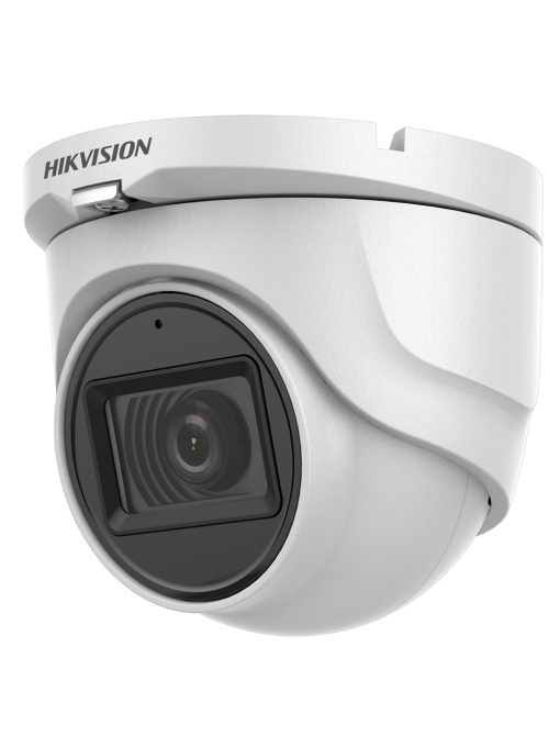 HIKVISION - TURRET CAMERA 4EN1 GAMA CORE - Resolution 5 Megapixel (2560x1944) - 3.6 mm lens | Smart IR Range 30 m - Coaxial Audio | Integrated Microphone - Waterproof IP67