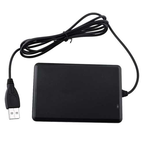 Lector de tarjetas USB - Alto frecuencia MF 13.56 megahercio - Comunicación USB - Simulación de teclado - Enchufar &amperio; Jugar - Adecuado a software de control de acceso