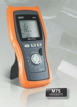 M75 - HV000075 Multifunctional Security Tester, TRMS DMM and LAN Wire Mapador