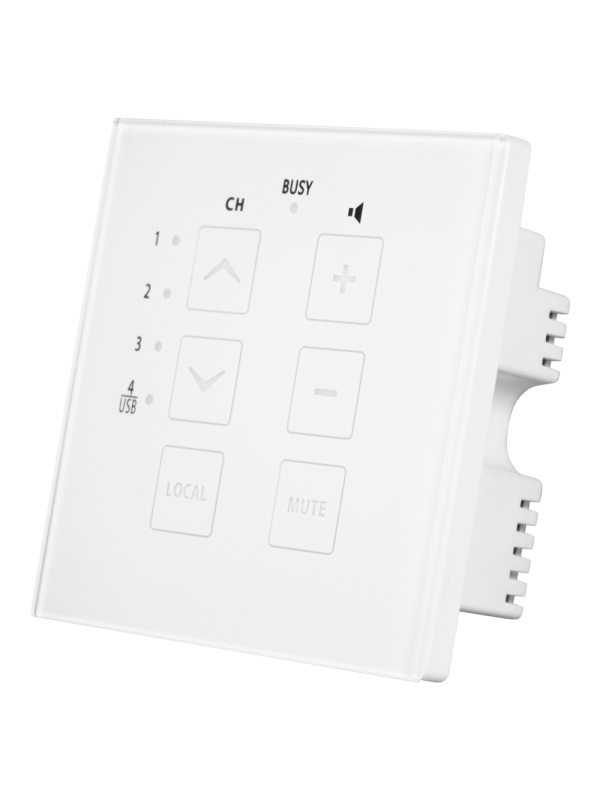Panneau de commande - Installation dans les murs - Compatible avec DSPPA -MAG505 - Réglage du volume, sélection musicale - Silence et envoyez l'audio local