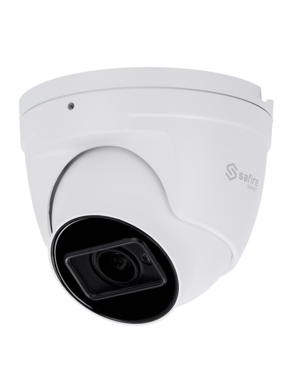 Safire Smart - Dome IP camera Gama I2 Ai Advanced - Resolution 8 Megapixel (3840x2160) - Motorized Lens 2.8-12 mm | Audio | IR 50m - Advanced AI: Video Metadata and Facial Detection - IP67 Impermeability | Poe (IEEE802.3AF)