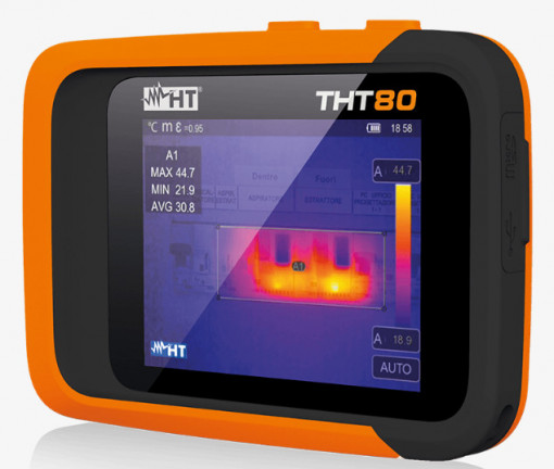THT80 - Caméra infrarouge de poche HN000080, résolution 120x90, pip, température de 550 ° C avec wifi