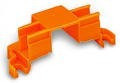WAGO - Base de montages | laranja | 4 condutores | ref. 243-112