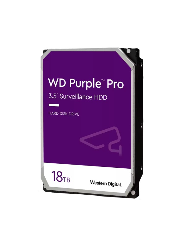 Western Digital Disk - Capacité 18 TB - SATA Interplay 6 Go / S - Modèle WD181PURP - Spécial pour les vidéastes - lâche ou installé sur DVR
