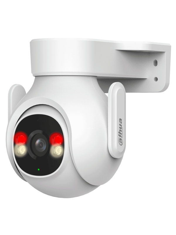 X-Security IP PT Wi-Fi - Resolução 5 Mpx (2880x1620) - Lente 3.6 mm - Dual Light 30 m | IVS | SMD - Microfone e altifalante incorporados | MicroSD - AutoTrack | Sirene e luz de dissuasão | Interior