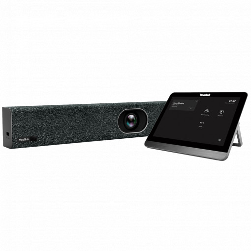 Yealink Videoconferencia All in One - Cámara 20MP - Ángulo de visión 120º - 8 micrófonos integrados - Altavoz integrado - Compatible con Teams o Zoom