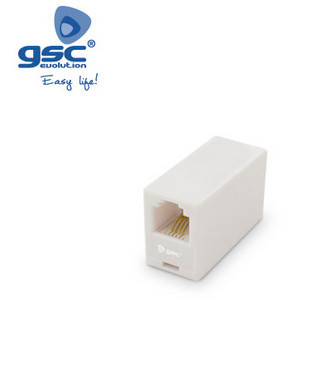 002600958 - 8436021949585Adaptador telefônico saída única 6P/4C RJ11 Branco