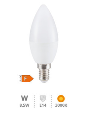200695021 - 8433373056619 Candeeiro de vela LED 8,5W E14 3000K