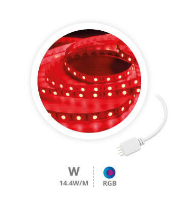 204030021 - 8433373064348Rolo Fita LED 5M 14,4W/M RGB IP44 24V