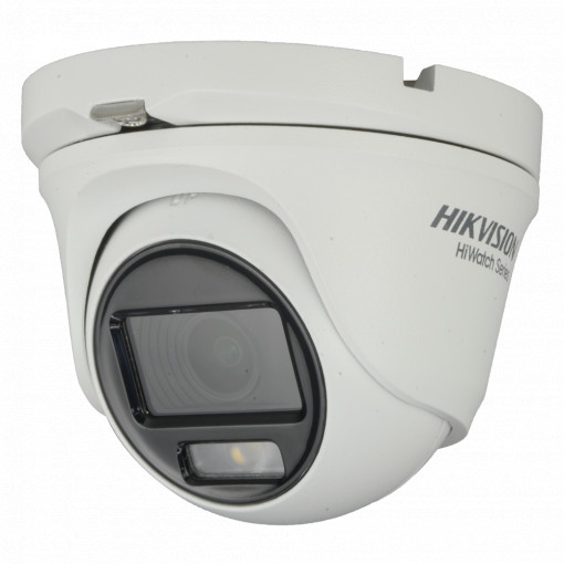 Câmara Hikvision 1080p - 4 em 1 (HDTVI / HDCVI / AHD / CVBS) - High Performance CMOS - Lente fixa 2.8 mm - LED branco 20 m - 3D DNR | IP66