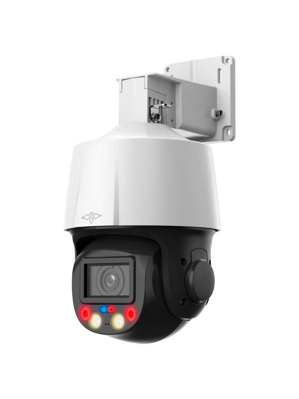 Câmara X-Security IP PTZ 4 Gama Mpx Pro - Lente varifocal 2.7~13.5 mm (zoom ótico 5x)) - Dual Light | Alcance IV 50 m | Luz branca 30 m - IVS (Proteção do perímetro) | SDM 3.0 - Deteção de rosto | Auto Tracking - IP66 | Áudio | Alarmes | PoE+ | MicroSD