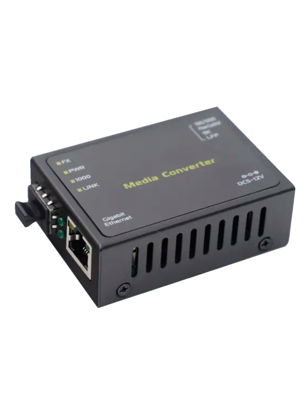 Conversor de mídia - 1x Ethernet RJ45 - 1x SFP - Gigabit - 10/100/1000 Base-TX - Tamanho ultra compacto