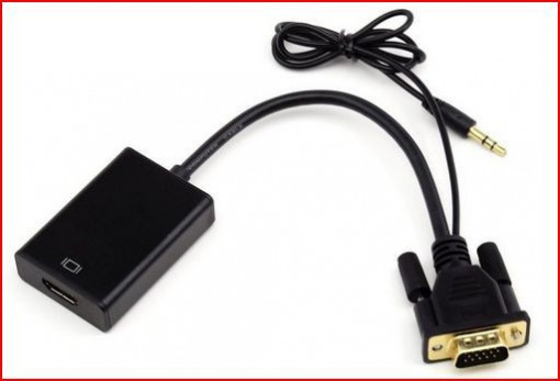 CONVERSOR VGA + AUDIO P/ HDMI - PROFTC