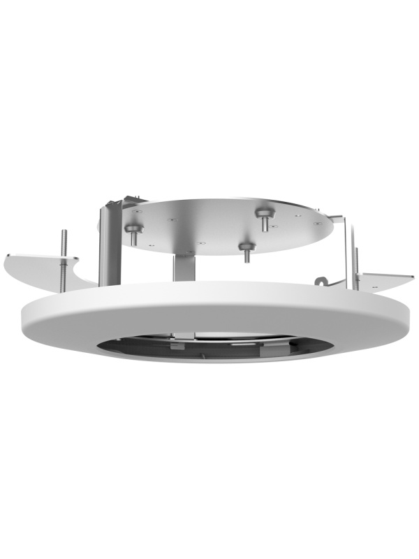 ENTRACTABLE SUPPORT - For Dome Chambers - Ceiling Installation - White Color - Cable Passer