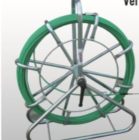 GUIA PARA CABOS FAIXA DE AÇO-POLIPRO 6 M/M 60Mt.+ RECIPIENTE VERTICAL. 550M/M