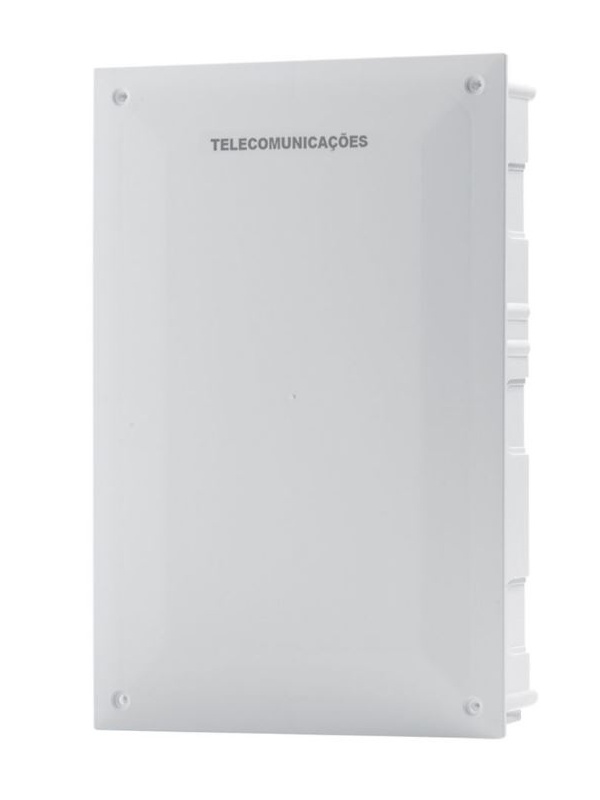 I56400 (56400) - Empty box with blind lid telecommunications 208x312x65 for built -in assembly