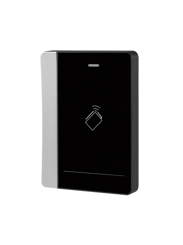 Leitor de acesso - Acesso por Cartão MF - Indicador LED e acústico - Wiegand 26/34 | RS485 - Compatível com Safire - Apto para interior