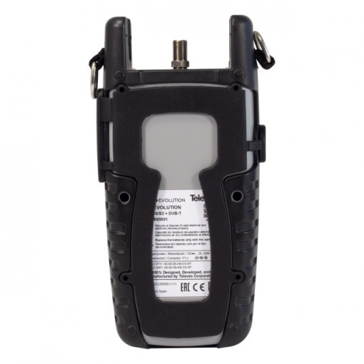 Medidor de campo H30Evolution - DVB-S/S2 + DVB-T/T2 + DVB-C