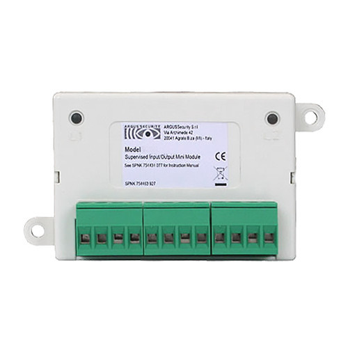 Módulo Analógico Advanced - 1 entrada supervisionada - Isolador de curto-circuito integrado - Compatível com o protocolo Argus Vega - Cabo condutor até 2.5mm2 - Certificado EN54-17