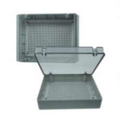 OBL303812STP - CAIXA ESTANQUE IP55, 300X380X120MM COM BASE DE MONTAGEM - OMNIUM ELECTRIC