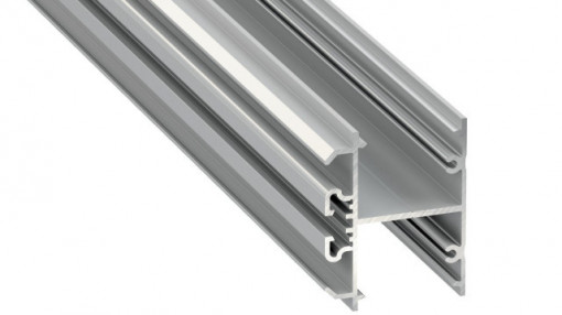 PFA1281 - Perfil alum. Linha DESIGN BILATERAL 34x43x2000mm Anodizado DOPIO - Quant. fornecida = 1 un