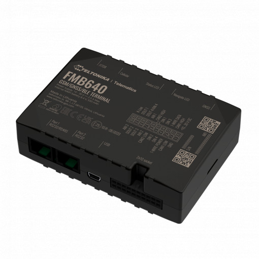 Professional Vehicle Localizer - Internal Wiring Connection - Hidden Installation under the on -board panel - 2G - Dual -SIM: Reading of heavy vehicle tacographs - D/A Outputs and Outputs | Bus Can Reading