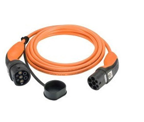 Soft standard charging cable (up to 11 kW) orange, type 2, 20 A, three -phase, 7 m